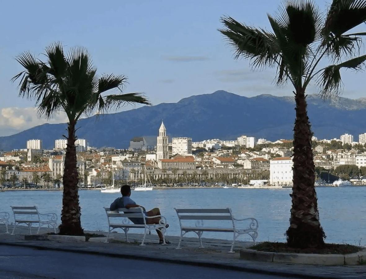 Beach Apartment Butterfly With Sea View Spalato Esterno foto